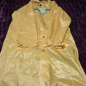 Yellow Rain Poncho